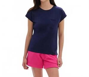 NEW HATLEY ella relaxed tee in patriot blue